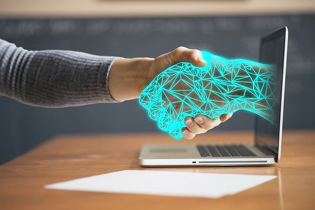 Integration - handshake with computer hand